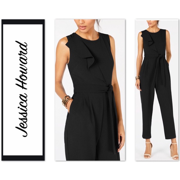 jessica howard lace top jumpsuit